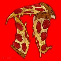 Pizza Pi Day Santa Hat thumb 1