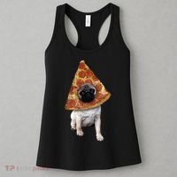 Pizza Pug Dog Women's Tank Top thumb 3
