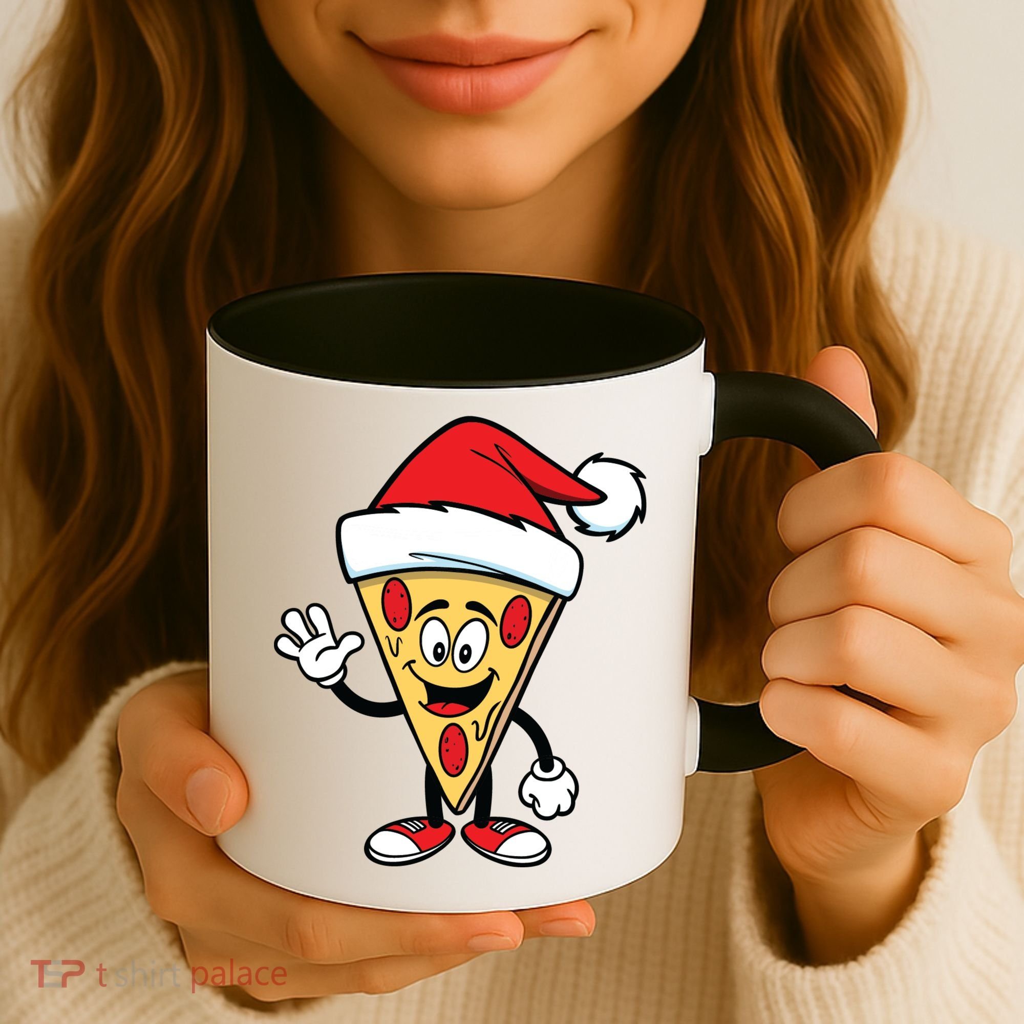 Pizza Santa Coffee Mug