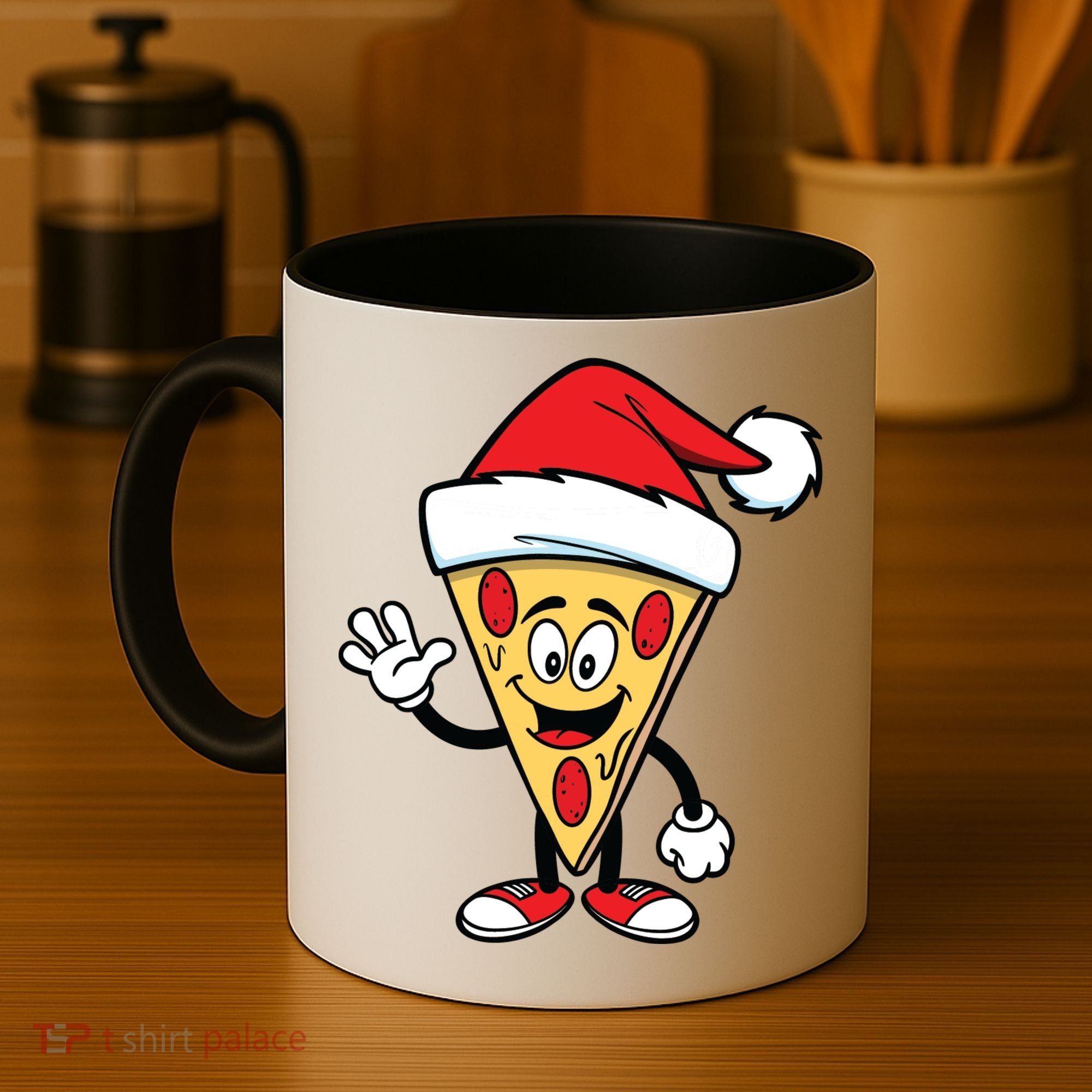 Pizza Santa Coffee Mug