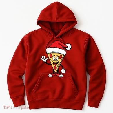 Pizza Santa Hoodie
