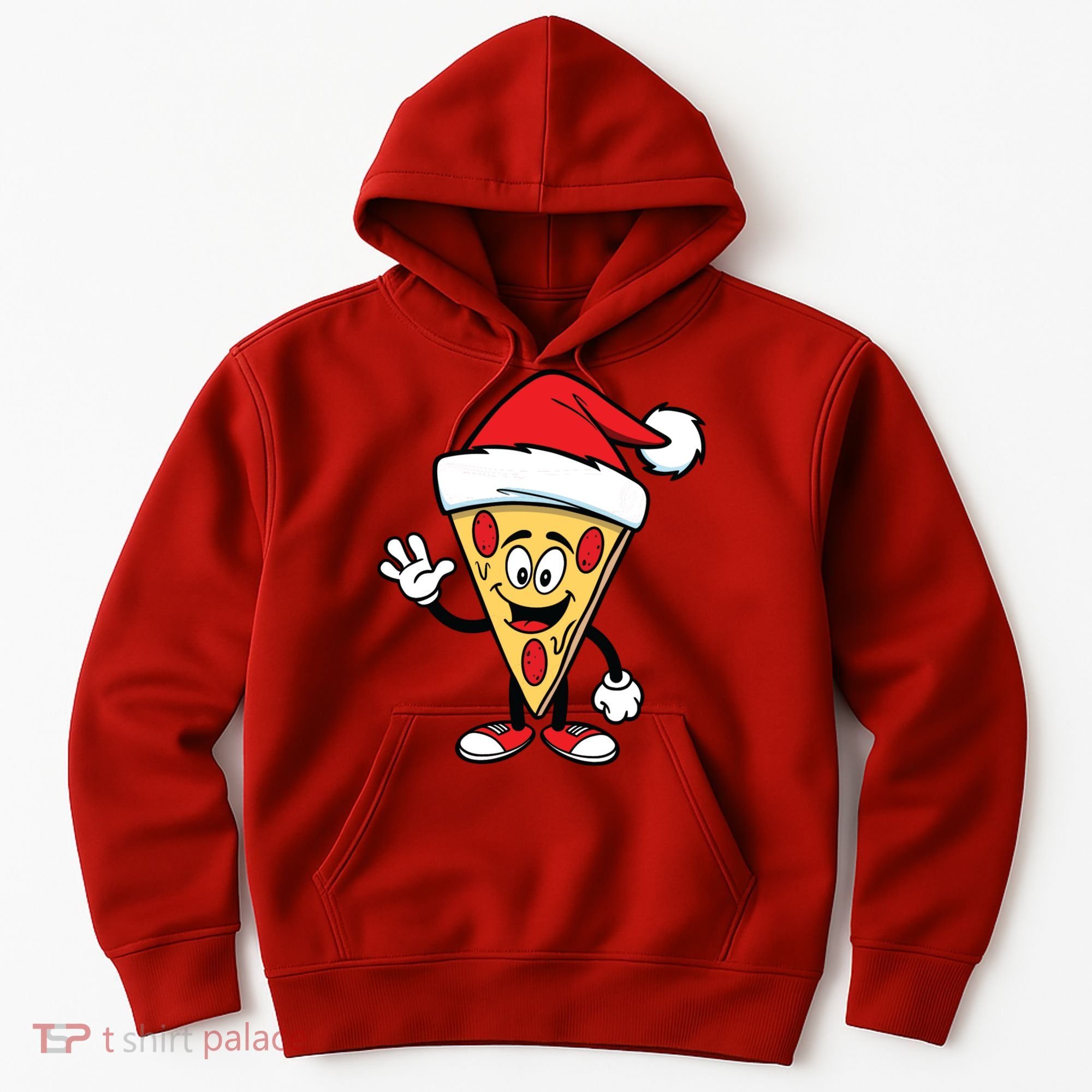 Pizza Santa Hoodie