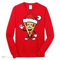 Pizza Santa Long Sleeve Shirt thumb 0