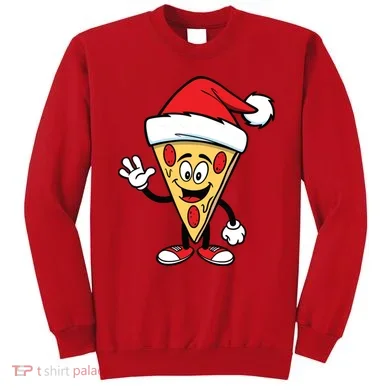 Pizza Santa Sweatshirt