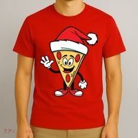 Pizza Santa T-Shirt thumb 3
