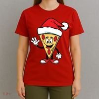 Pizza Santa T-Shirt thumb 4