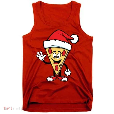 Pizza Santa Tank Top