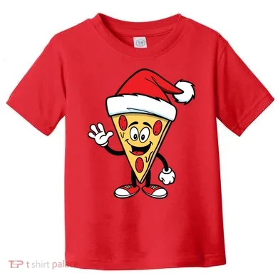 Pizza Santa Toddler T-Shirt