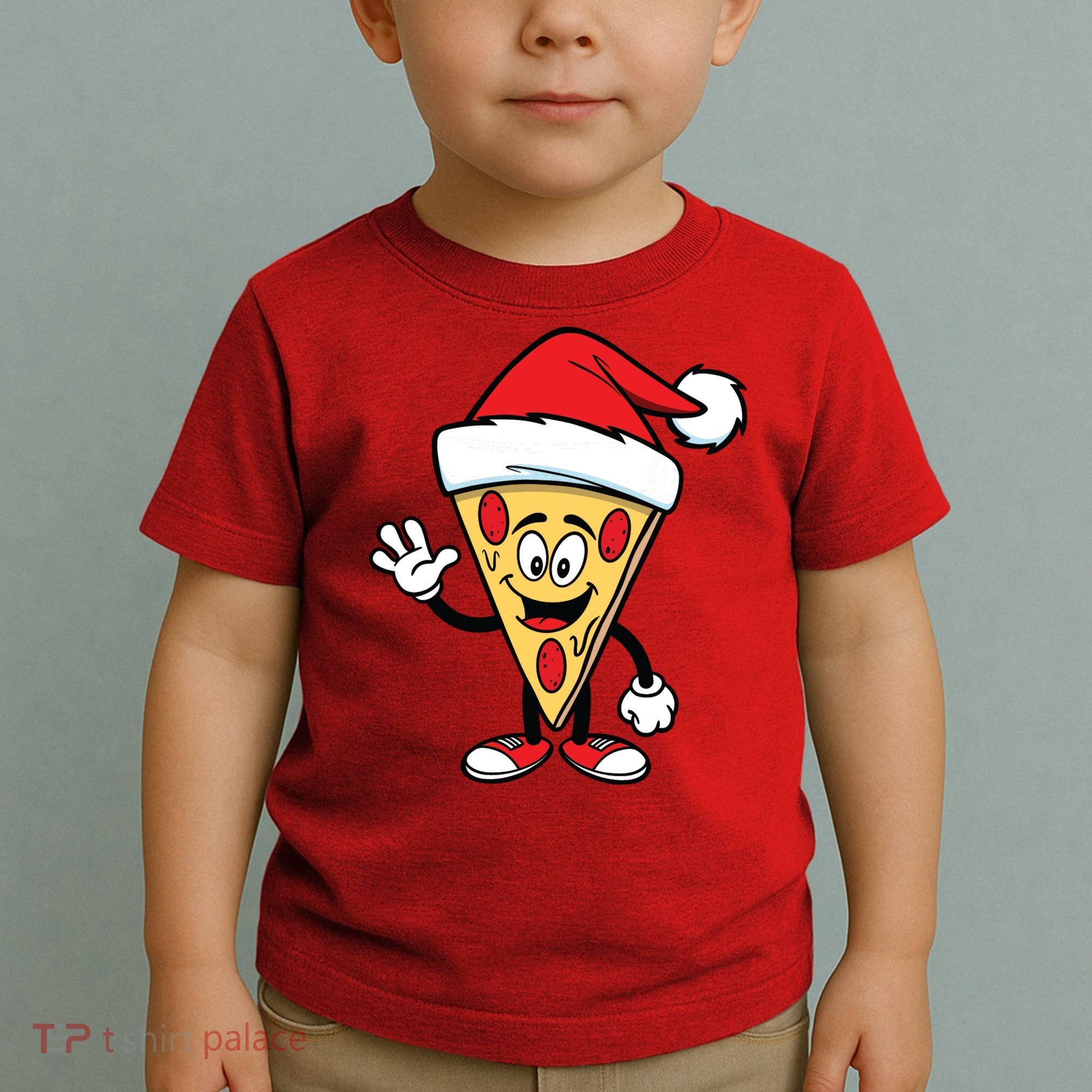 Pizza Santa Toddler T-Shirt