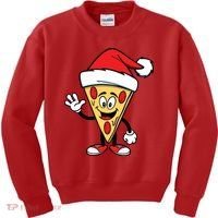 Pizza Santa Kids Sweatshirt thumb 0