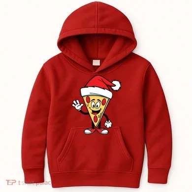 Pizza Santa Kids Hoodie