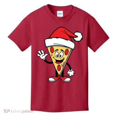 Pizza Santa Kids T-Shirt