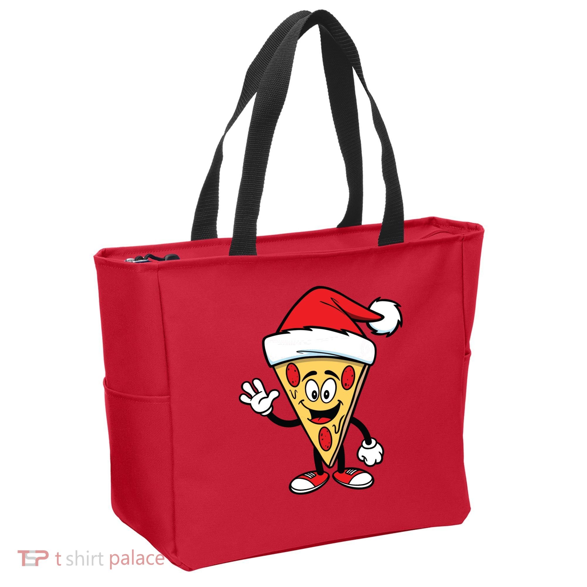 Pizza Santa Tote Bag