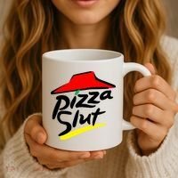 Pizza Slut Coffee Mug thumb 3