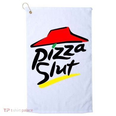 Pizza Slut Golf Towel