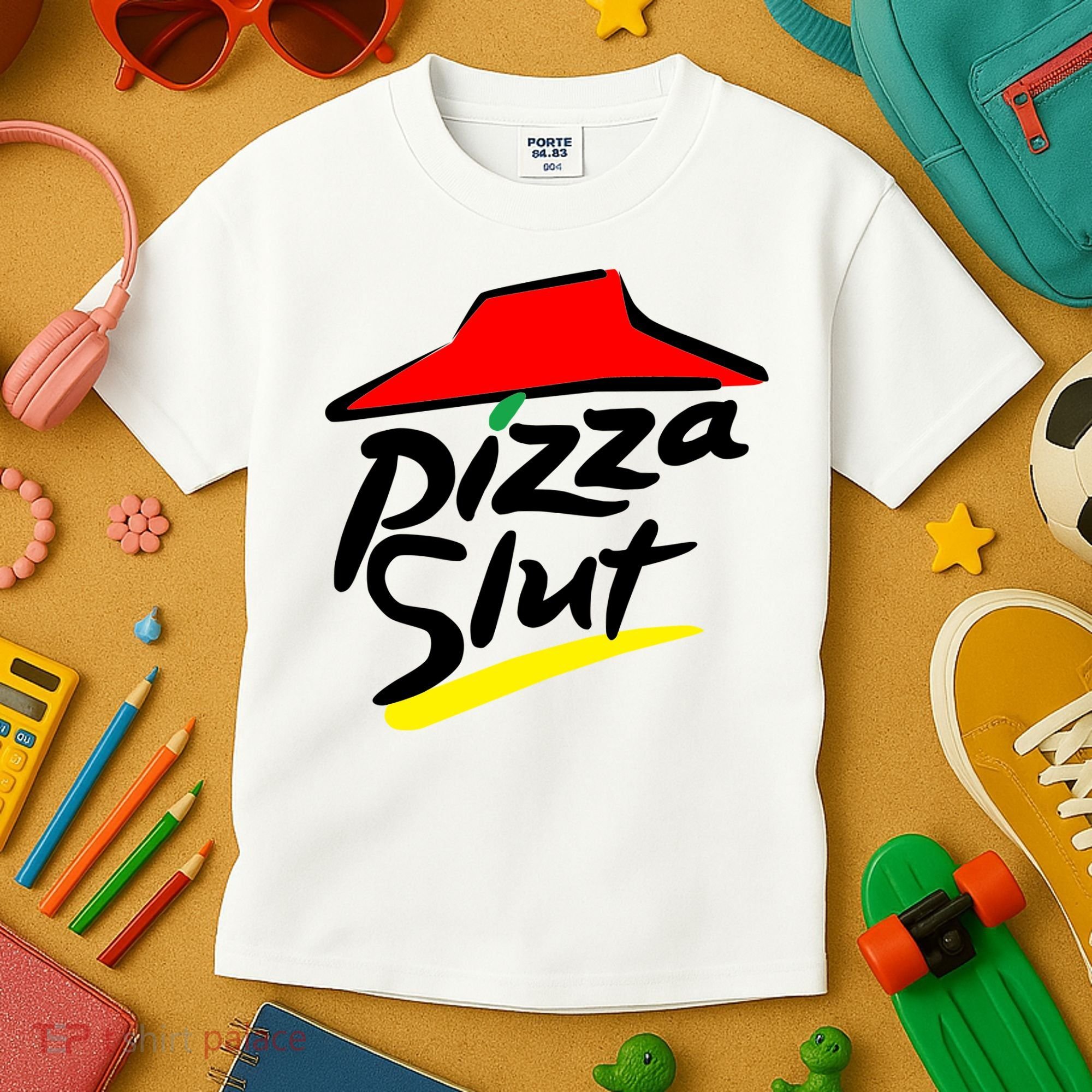 Pizza Slut Kids T-Shirt