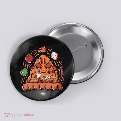 Pizza Warrior Button