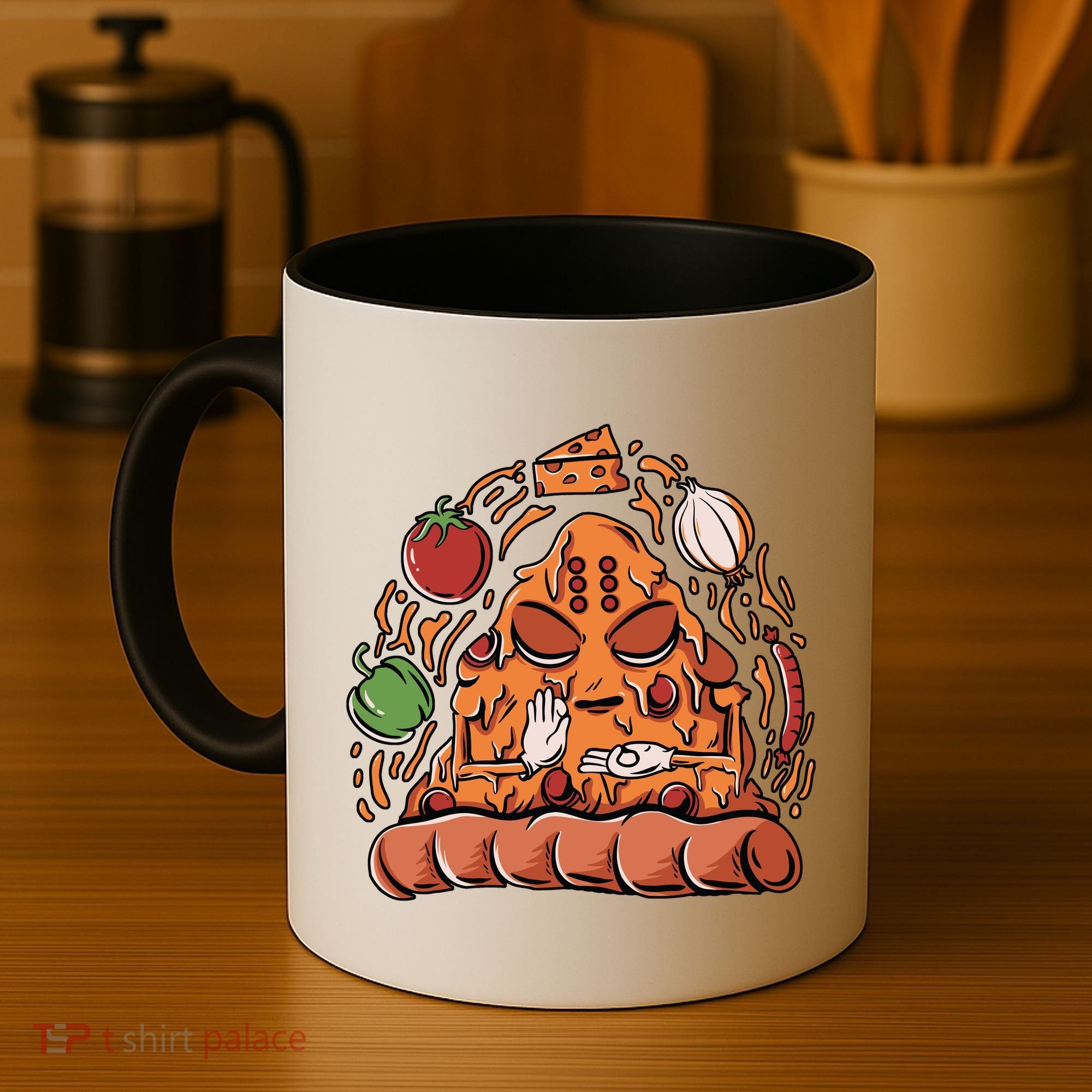 Pizza Warrior Coffee Mug
