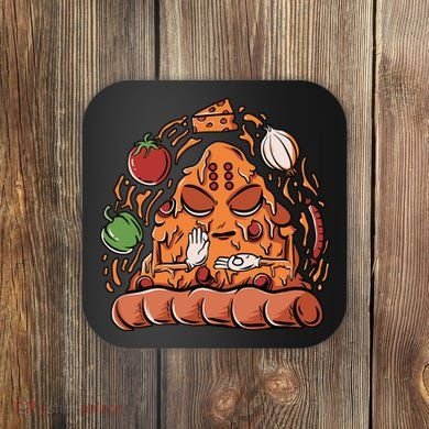 Pizza Warrior Coaster