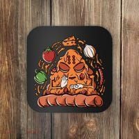 Pizza Warrior Coaster thumb 0