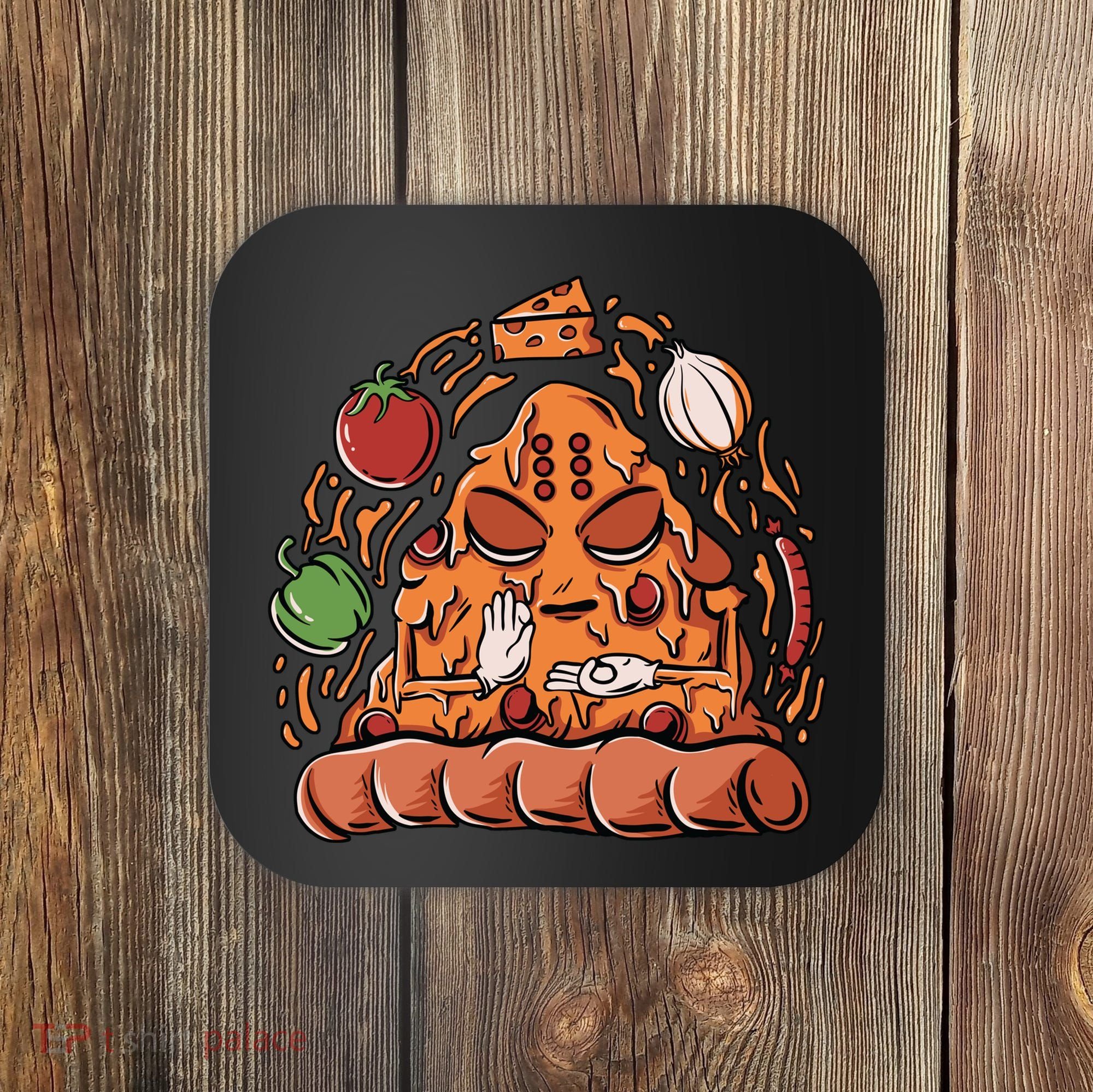 Pizza Warrior Coaster