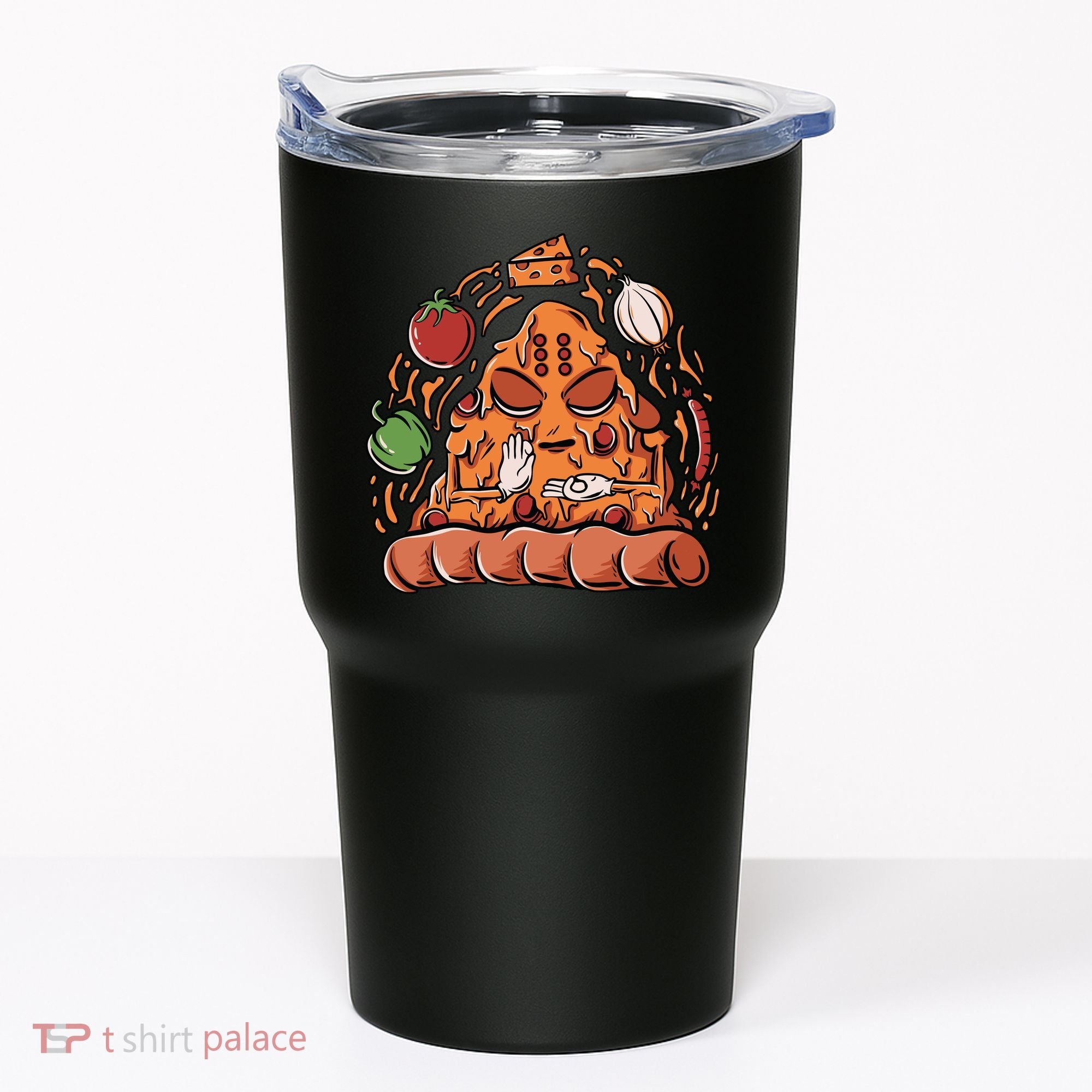 Pizza Warrior Tumbler
