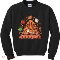 Pizza Warrior Kids Sweatshirt thumb 0