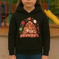 Pizza Warrior Kids Hoodie thumb 3