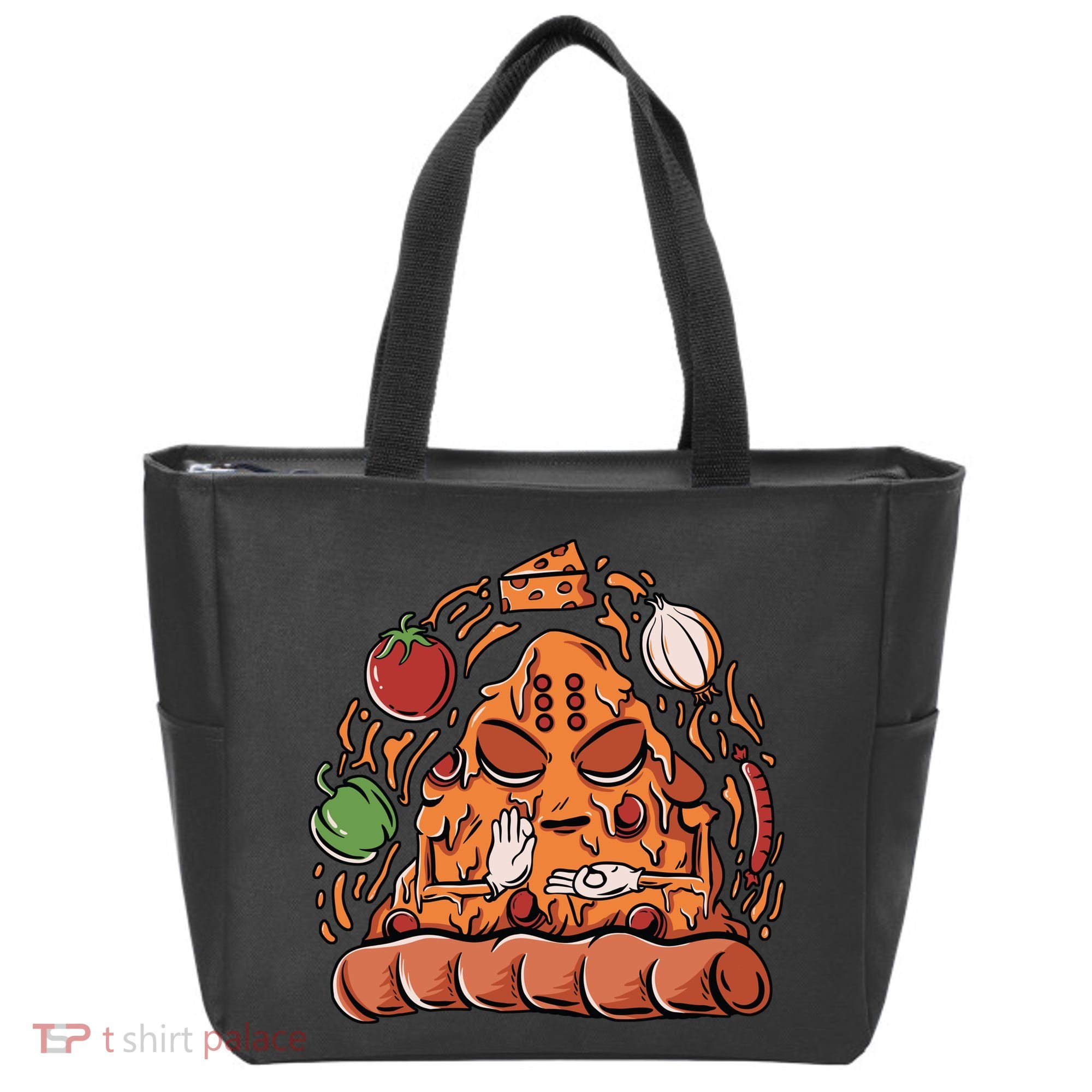 Pizza Warrior Tote Bag