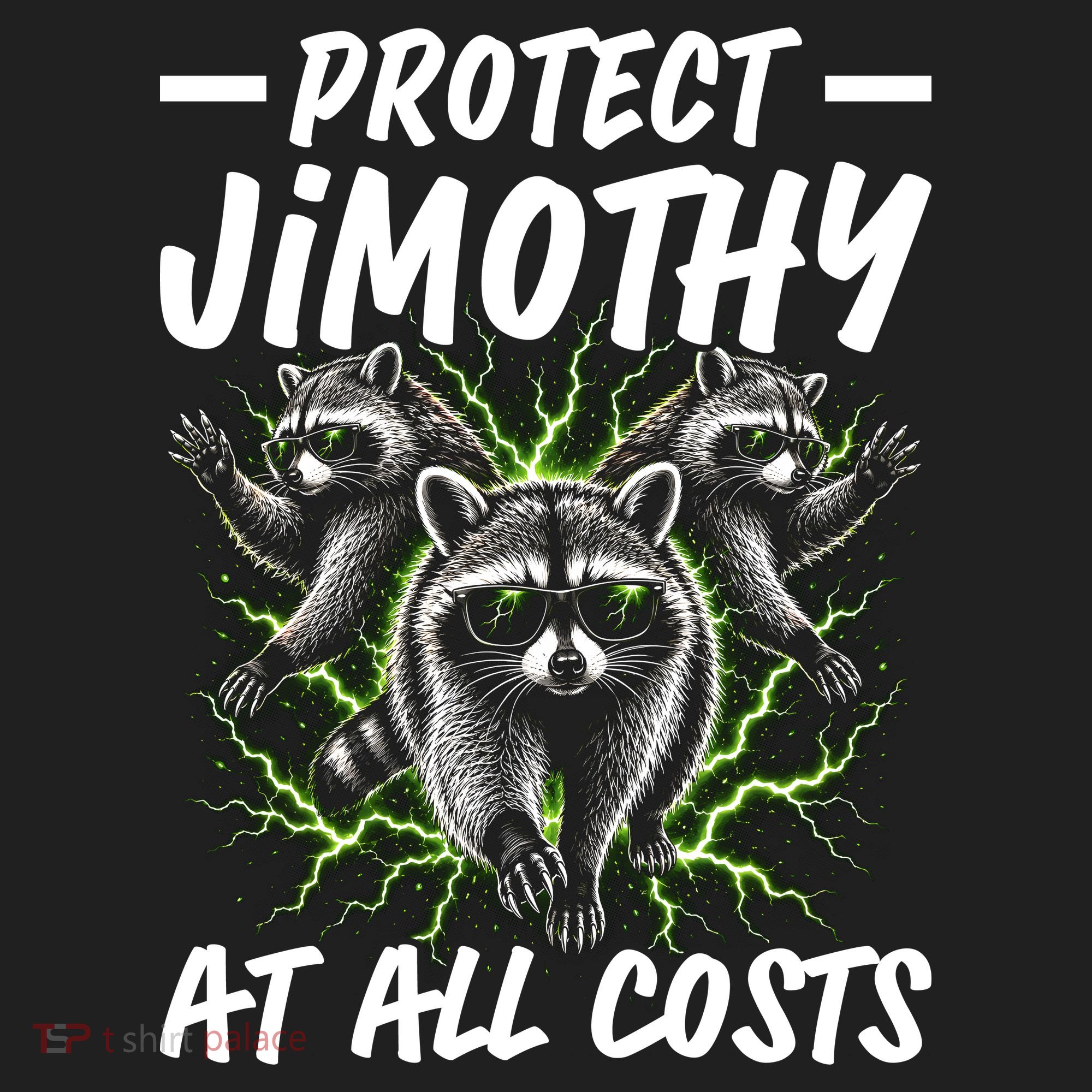 Protect Jimothy At All Cost Funny Raccoon Meme Tumbler