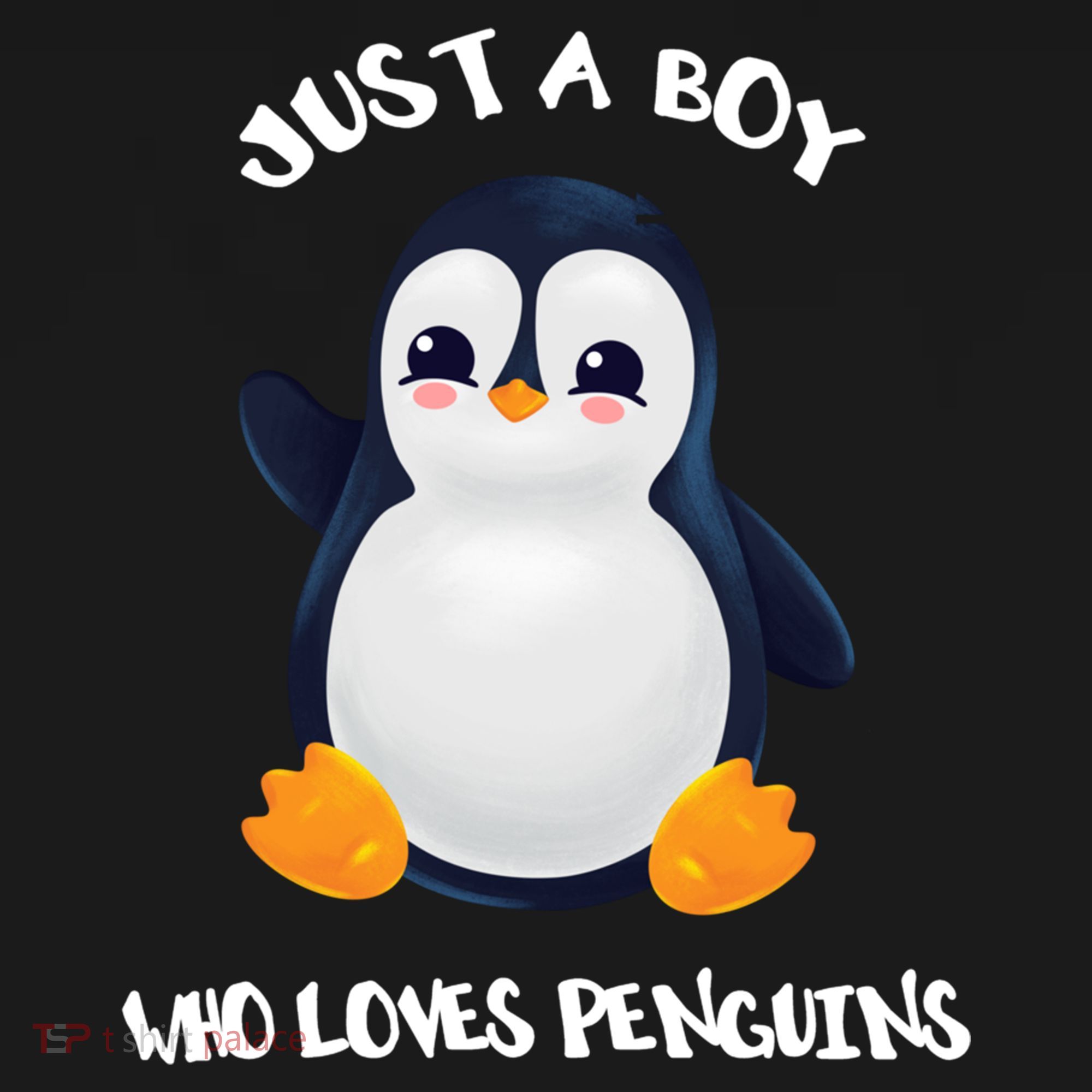 Penguin Just A Boy Who Loves Penguins Gift Mousepad