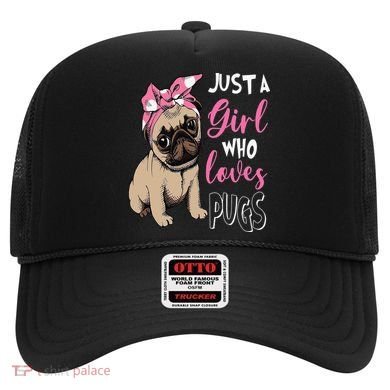 Pug Just a Who Loves Pugs Hat