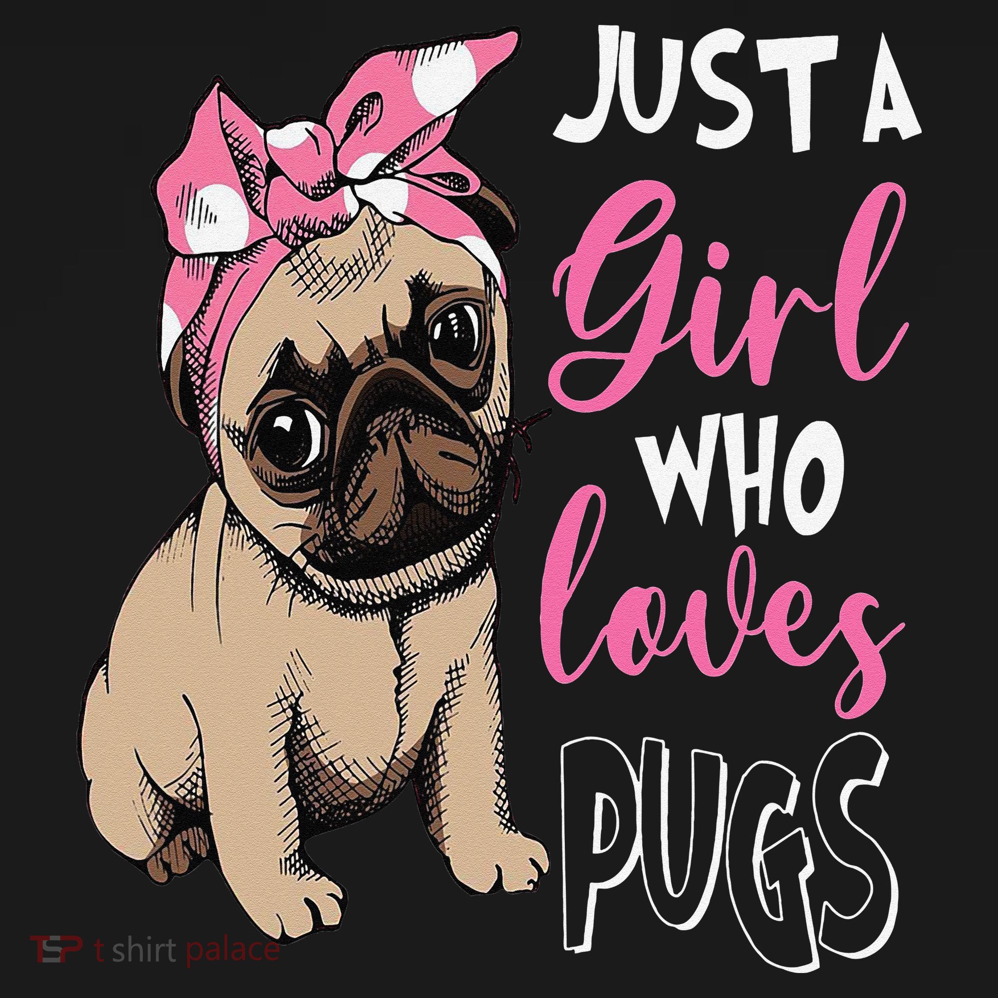 Pug Just a Who Loves Pugs Visor