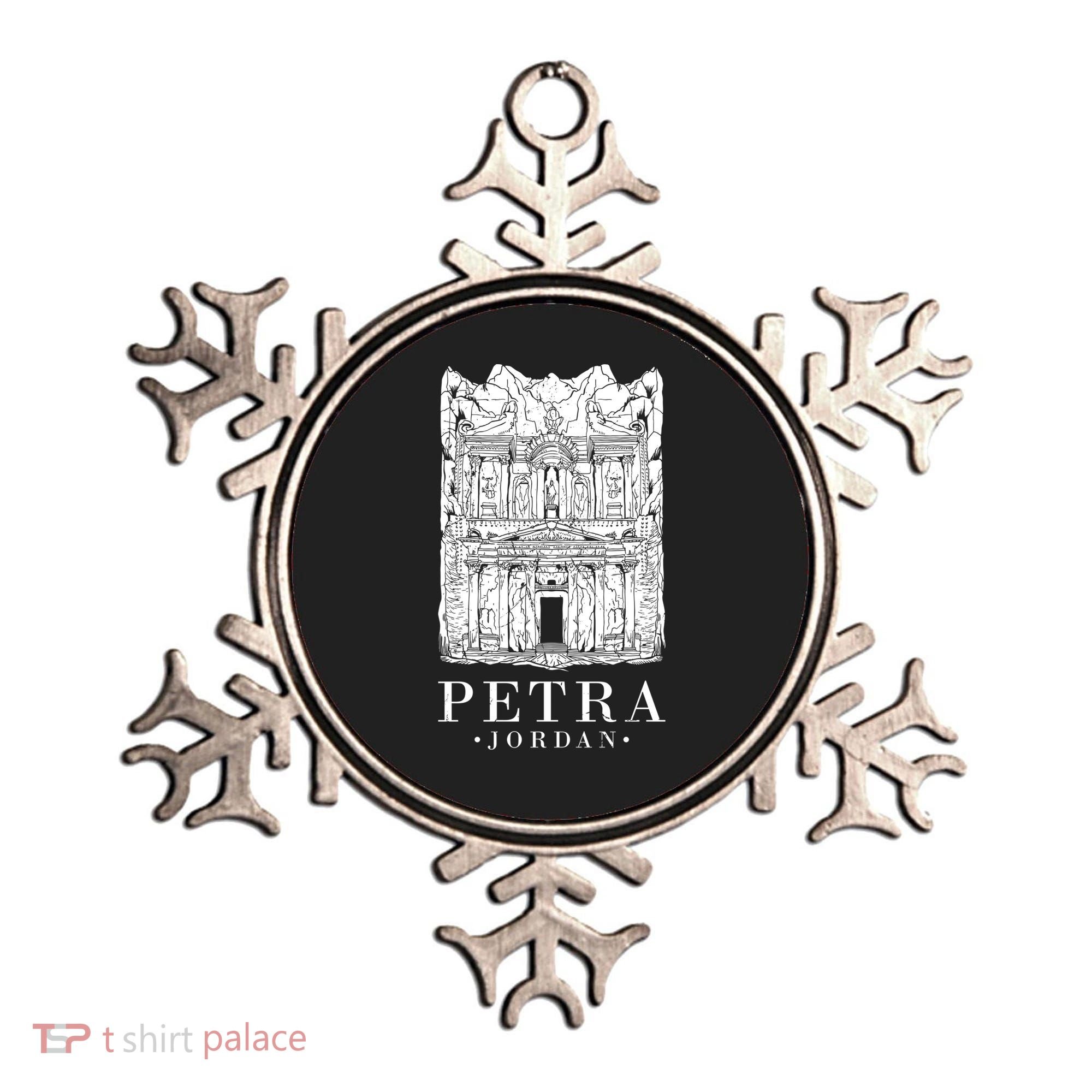 Petra Jordan Archaeological Monument Souvenir Ornament