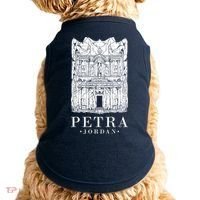 Petra Jordan Archaeological Monument Souvenir Doggie Tank thumb 0