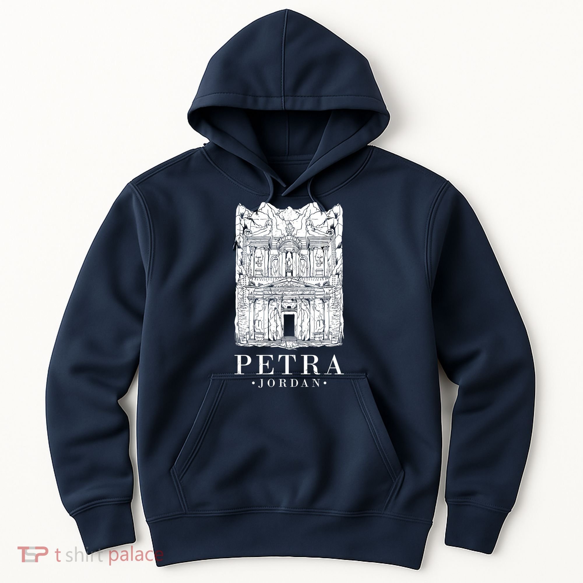 Petra Jordan Archaeological Monument Souvenir Hoodie
