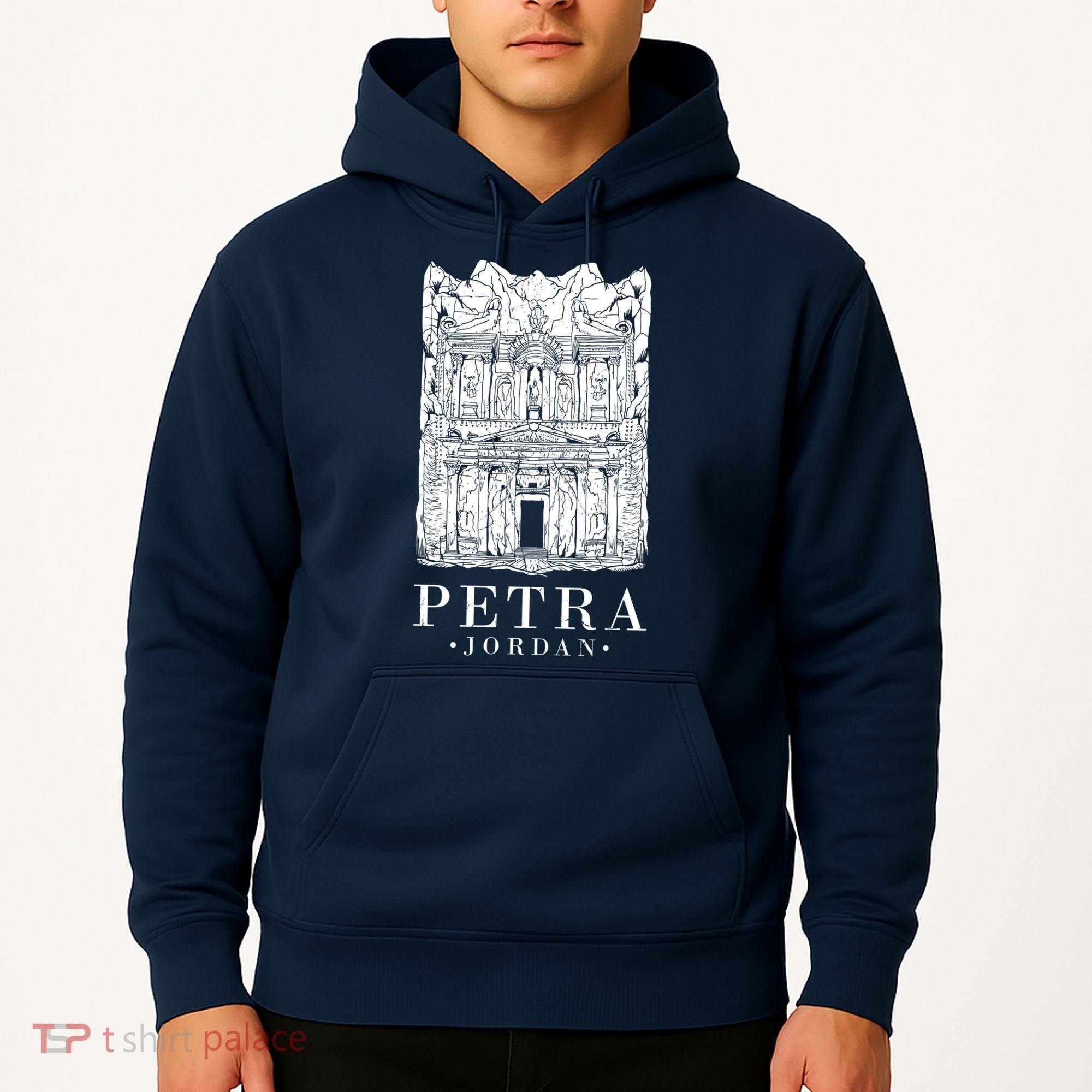 Petra Jordan Archaeological Monument Souvenir Hoodie