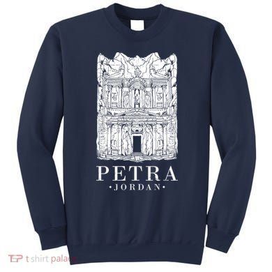 Petra Jordan Archaeological Monument Souvenir Sweatshirt