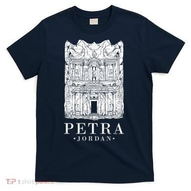 Petra Jordan Archaeological Monument Souvenir T-Shirt