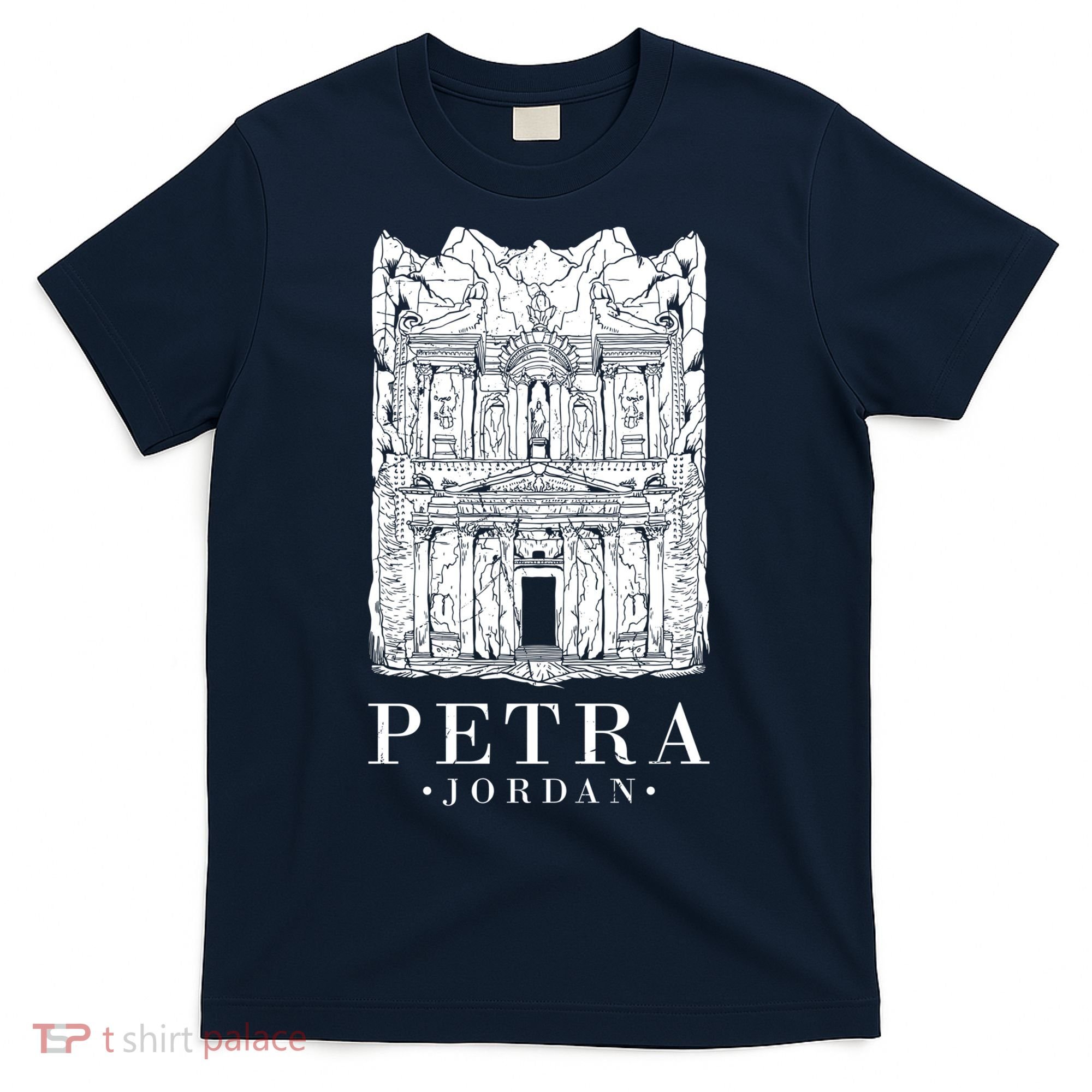 Petra Jordan Archaeological Monument Souvenir T-Shirt