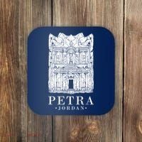 Petra Jordan Archaeological Monument Souvenir Coaster thumb 0