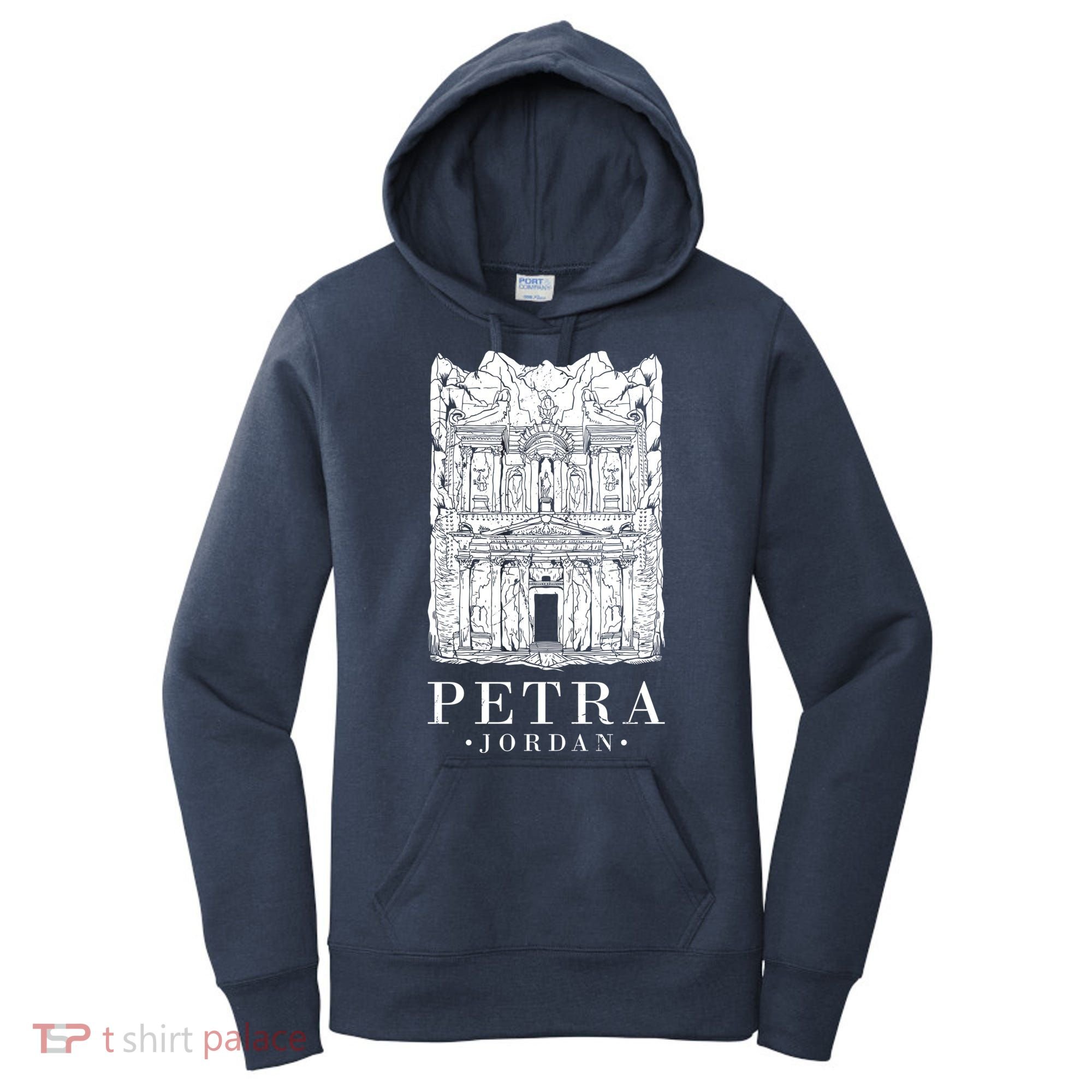Petra Jordan Archaeological Monument Souvenir Women's Hoodie