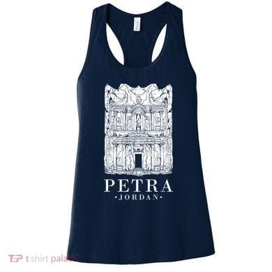 Petra Jordan Archaeological Monument Souvenir Women's Tank Top