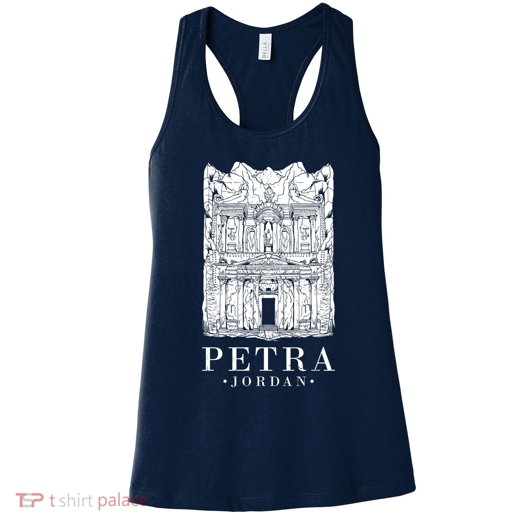Petra Jordan Archaeological Monument Souvenir Women's Tank Top