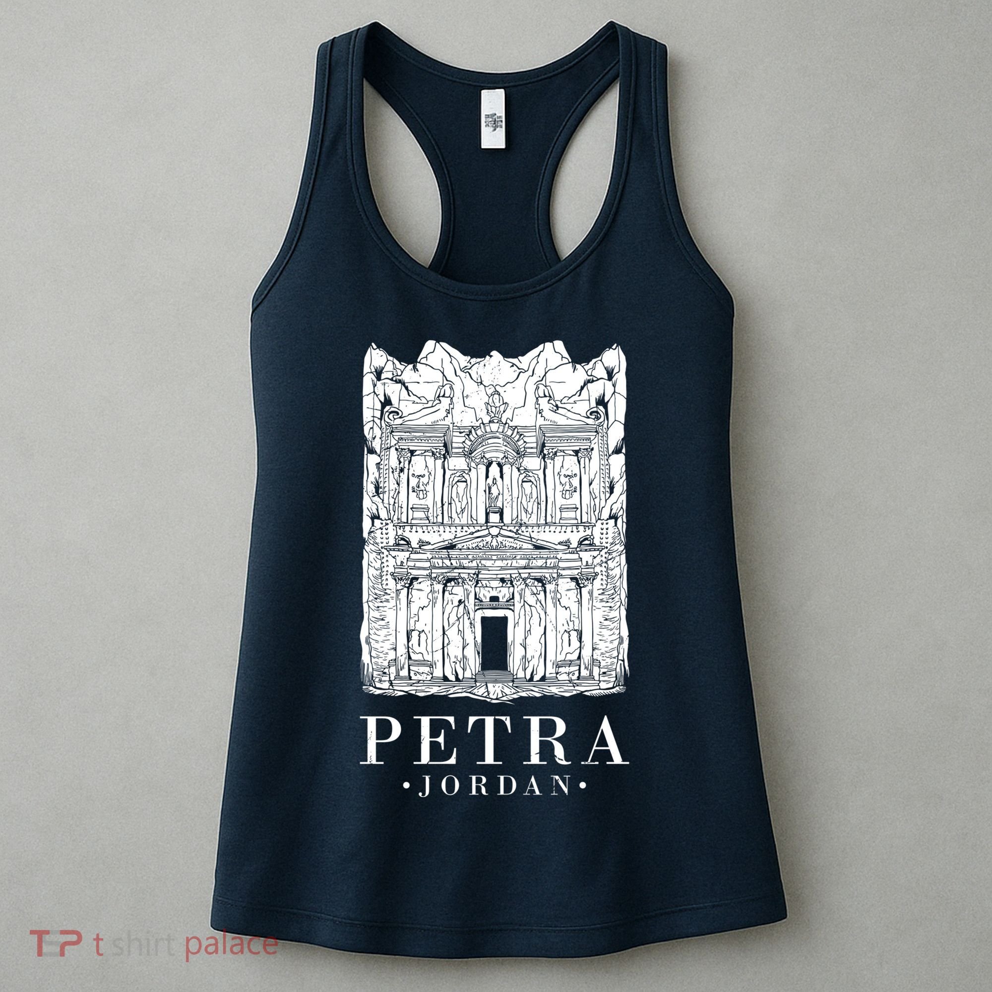 Petra Jordan Archaeological Monument Souvenir Women's Tank Top