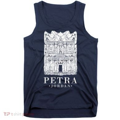 Petra Jordan Archaeological Monument Souvenir Tank Top