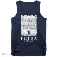 Petra Jordan Archaeological Monument Souvenir Tank Top thumb 0