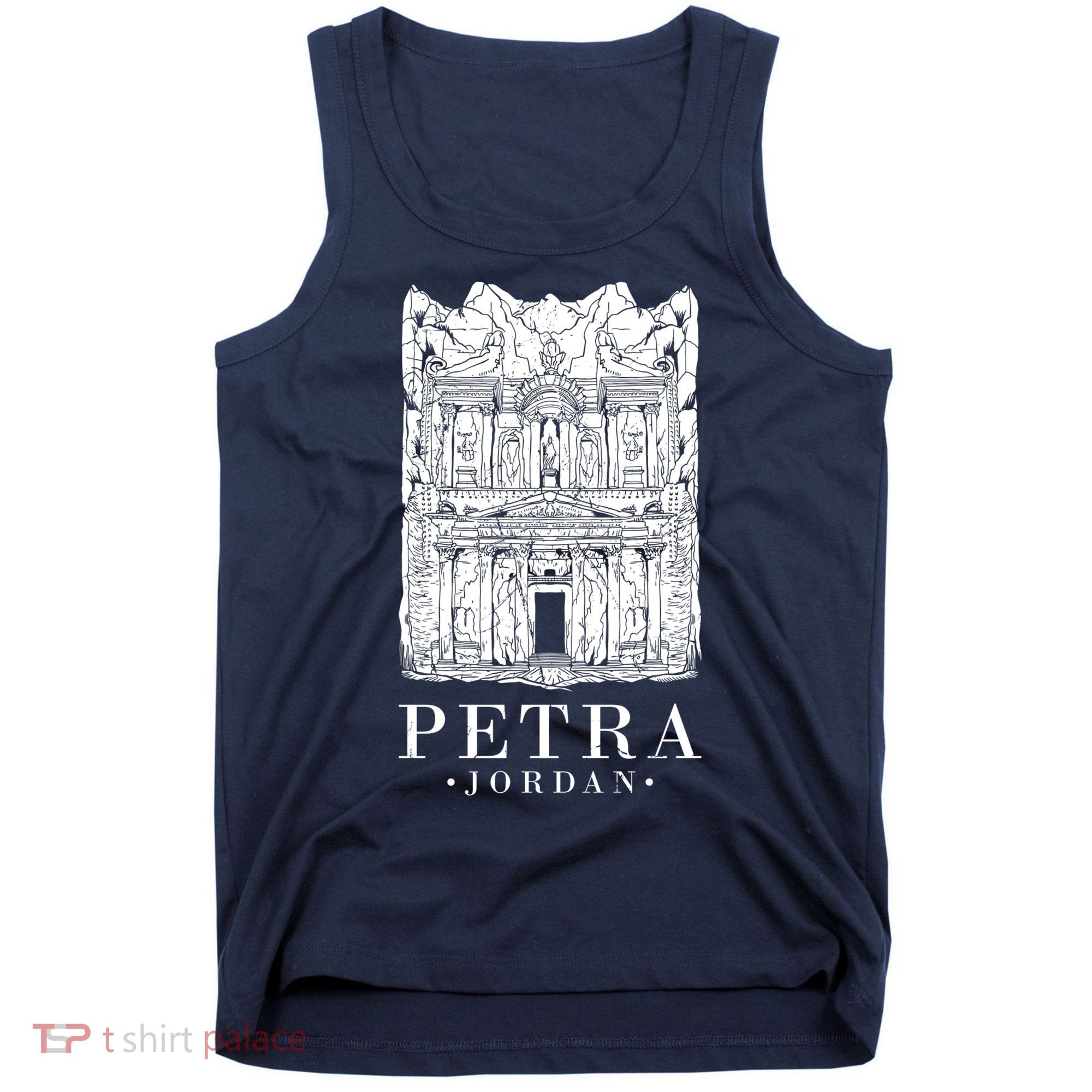 Petra Jordan Archaeological Monument Souvenir Tank Top
