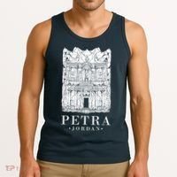 Petra Jordan Archaeological Monument Souvenir Tank Top thumb 3