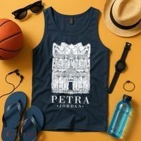 Petra Jordan Archaeological Monument Souvenir Tank Top thumb 4